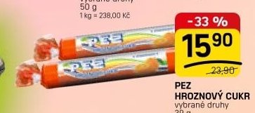 PEZ HROZNOVÝ CUKR