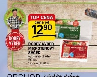 DOBRÝ VÝBĚR MIKROTENOVÝ SÁČEK