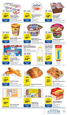 akční leták Tesco 25.2.2026-3.3.2026