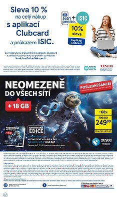akční leták Tesco 25.2.2026-3.3.2026