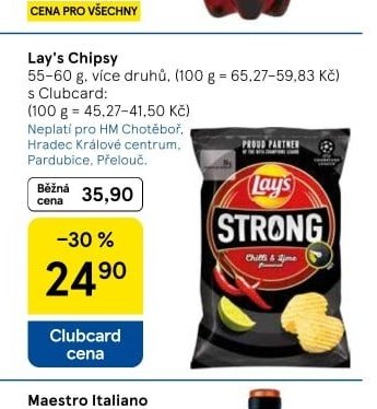 Lay's Chipsy 55-60 g