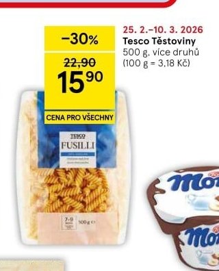 Tesco Těstoviny