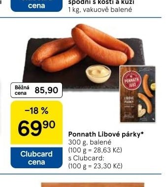 Ponnath Libové párky
