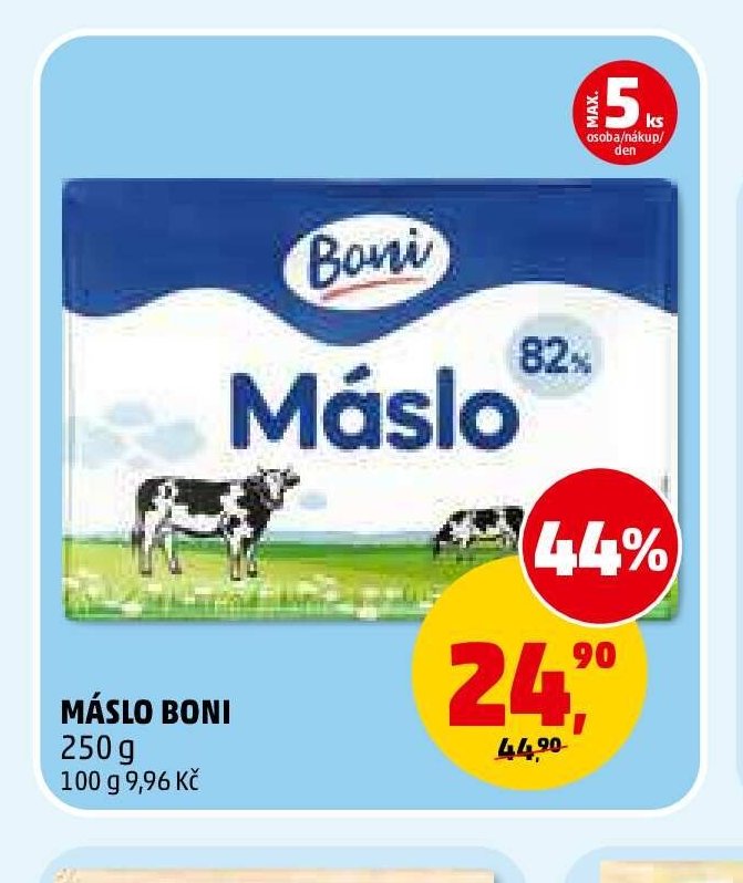 MÁSLO BONI 250 g