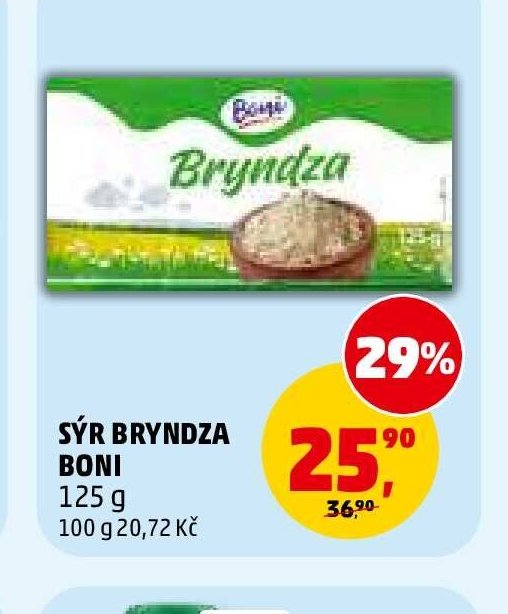 SÝR BRYNDZA BONI 125 g
