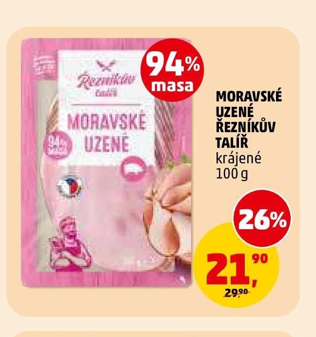 Moravské uzené Řezníkův talíř krájené 100 g