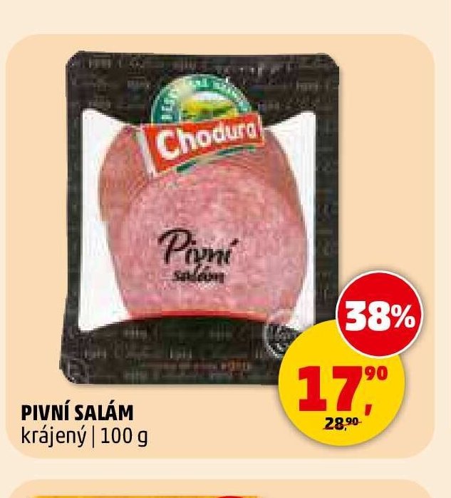 Pivní salám 100 g - Penny Market akcniletaky.com