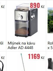 Mlýnek na kávu Adler AD 4448