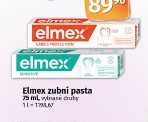 Elmex zubní pasta