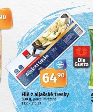 Filé z aljašské tresky
