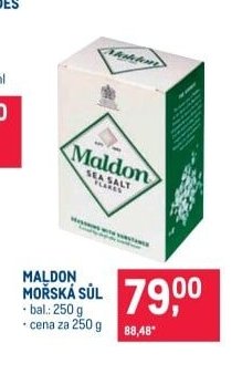 MALDON MOŘSKÁ SŮL