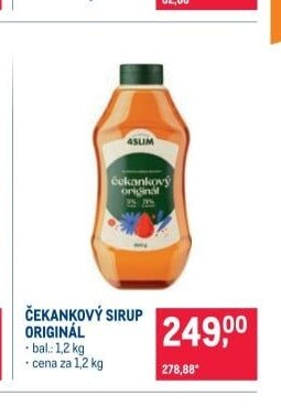 ČEKANKOVÝ SIRUP ORIGINÁL