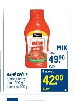 HAMÉ KEČUP