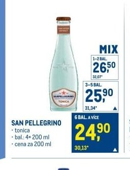 SAN PELLEGRINO tonica