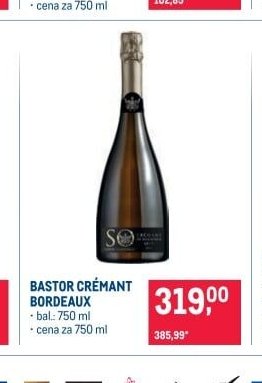 BASTOR CRÉMANT BORDEAUX