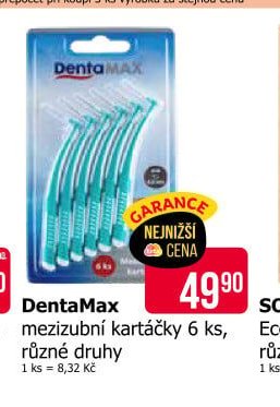 DentaMax mezizubní kartáčky 6 ks, různé druhy