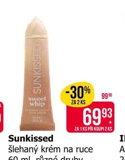 Sunkissed šlehaný krém na ruce