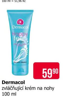 Dermacol zvláčňující krém na nohy 100 ml