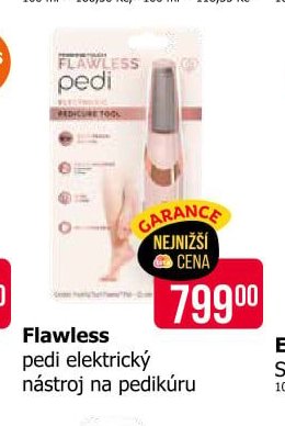 Flawless pedi elektrický nástroj na pedikúru