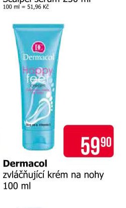 Dermacol zvláčňující krém na nohy 100 ml