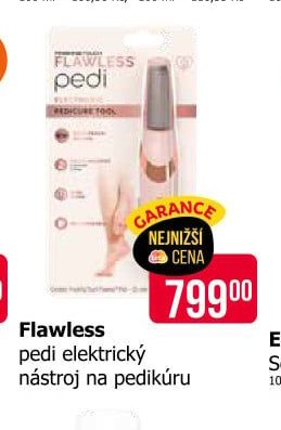Flawless pedi elektrický nástroj na pedikúru