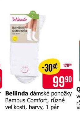 Bellinda dámské ponožky Bambus Comfort