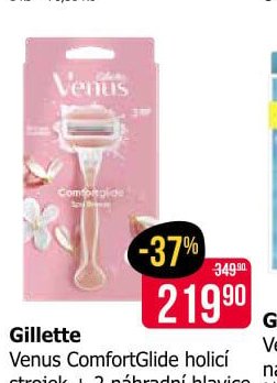 Gillette Venus ComfortGlide holicí strojek + 2 náhradní hlavice