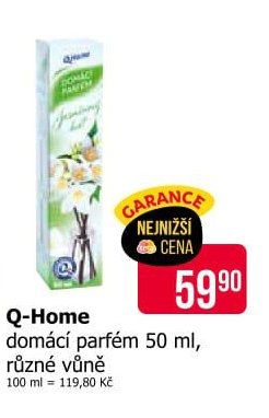 Q-Home domácí parfém 50 ml, různé vůně