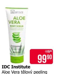 IDC Institute Aloe Vera tělový peeling 240 ml
