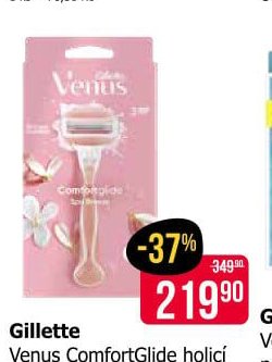 Gillette Venus ComfortGlide holicí strojek + 2 náhradní hlavice
