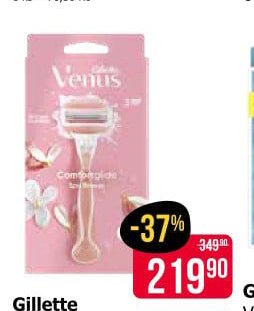 Gillette Venus ComfortGlide holicí strojek + 2 náhradní hlavice