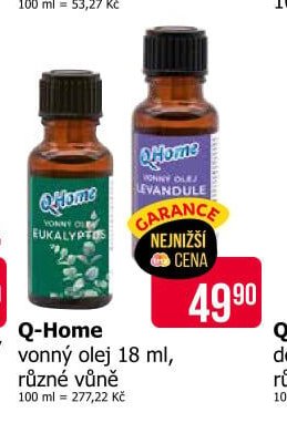 Q-Home vonný olej 18 ml