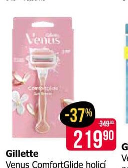 Gillette Venus ComfortGlide holicí strojek + 2 náhradní hlavice - Teta drogerie akcniletaky.com