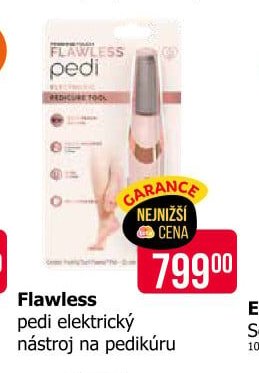 Flawless pedi elektrický nástroj na pedikúru