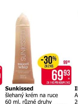 Sunkissed šlehaný krém na ruce 60 ml, různé druhy