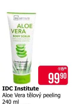IDC Institute Aloe Vera tělový peeling 240 ml