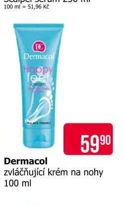 Dermacol zvláčňující krém na nohy 100 ml