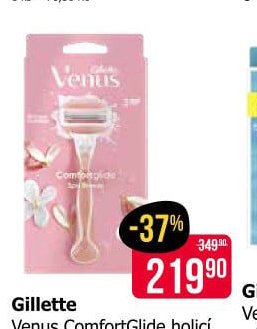 Gillette Venus ComfortGlide holicí strojek + 2 náhradní hlavice - Teta drogerie akcniletaky.com