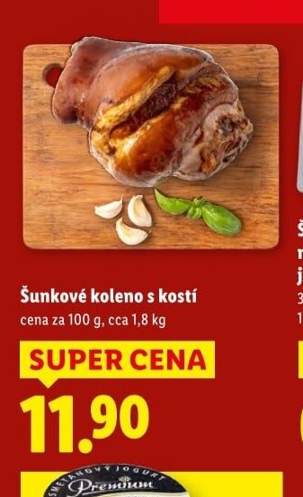 Šunkové koleno s kostí