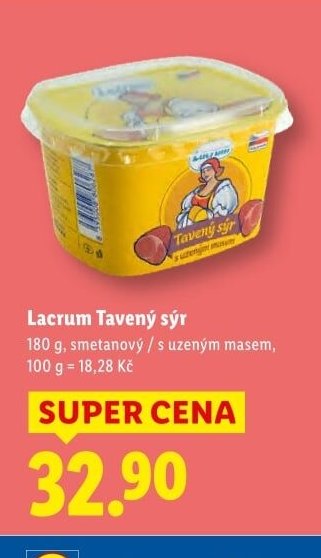 Lacrum Tavený sýr