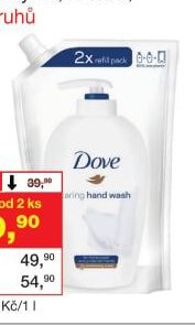 Dove tekuté mýdlo, 500 ml