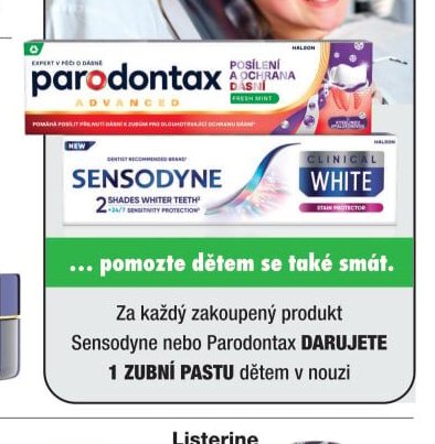 Parodontax Advanced / Sensodyne Clinical White