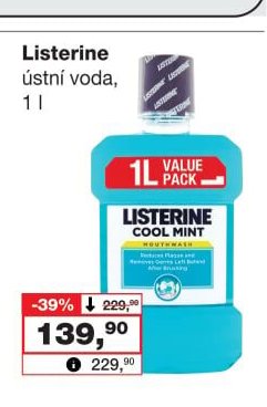 Listerine ústní voda