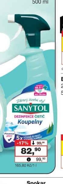 Sanytol čistič na koupelny