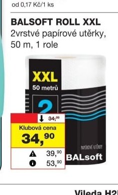 BALSOFT ROLL XXL papírové utěrky