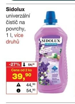 Sidolux univerzální čistič