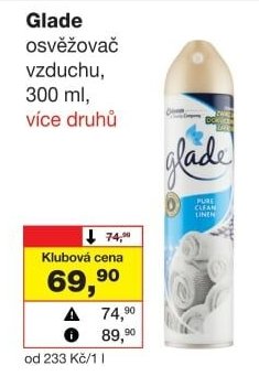 Glade osvěžovač vzduchu