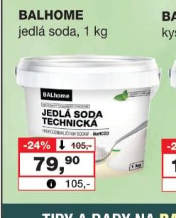 BALHOME jedlá soda, 1 kg