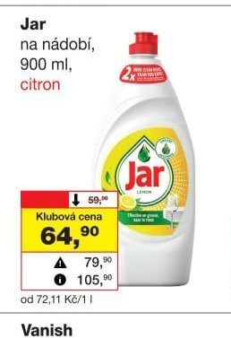 Jar na nádobí, 900 ml
