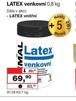 LATEX venkovní